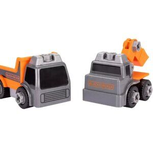 Black + Decker Matrix Excavator & Dump Truck 39 Pieces New In Box